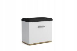 Mindigbútor Justus 5 Előszobai cipős szekrény fehér/artisan