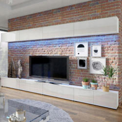 Mindigbútor SOLID Magasfényű Nappali Szekrénysor XI - smartbutor