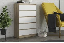 Mindigbútor Ariel 1 sonoma/fehér komód