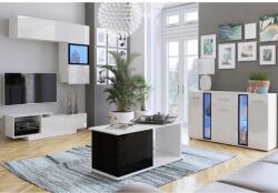 Mindigbútor SOLID Magasfényű Nappali Szekrénysor VII