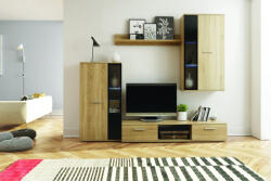 Mindigbútor Salsa Szekrénysor fehér színben - smartbutor