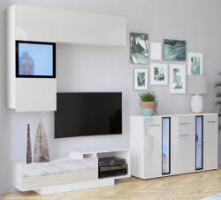 Mindigbútor SOLID Magasfényű Nappali Szekrénysor III - smartbutor