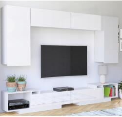 Mindigbútor SOLID Magasfényű Nappali Szekrénysor XII - sprintbutor