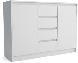 Mindigbútor Aston 2d4s komód fehér - mindigbutor