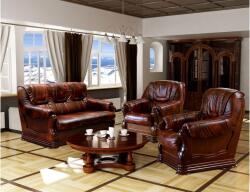 Mindigbútor Valódi Bőr Parma 3+1+1 ülőgarnitúra fix kivitelben - mindigbutor - 891 137 Ft