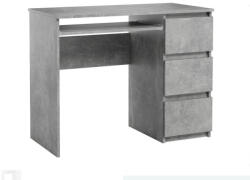 Mindigbútor Leo II. számítógépasztal, beton - smartbutor
