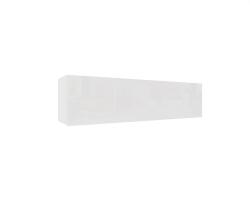 Mindigbútor IZUMI 33 WH magasfényű fehér/fehér polcos szekrény 140 cm