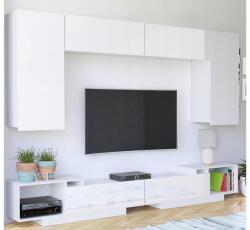 Mindigbútor SOLID Magasfényű Nappali Szekrénysor XII
