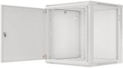 Lanberg Dulap rack de perete LANBERG WF01-6612-00S 19 inch 12U 600x600 mm, usa metalica, gri (WF01-6612-00S)
