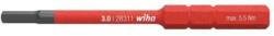 Wiha slimBit electric VDE imbusz bit hegy SW3, 0x75 2831-18/No. 37147 (040303-0761) - hegessz