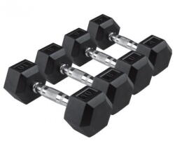 Azafit Hexa gumírozott súlyzó 37, 5kg