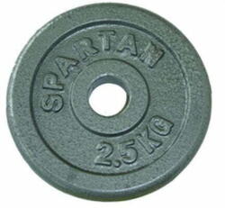 SPARTAN Vas súlytárcsa 15kg / 30mm Súlytárcsa