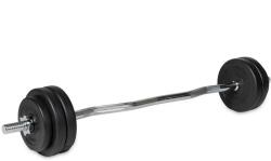 VirtuFit Súlyzószett francia bicepsz rúddal 20kg