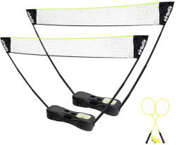 VirtuFit 2in1 hordozható és állítható magasságú tollaslabda és tenisz szett