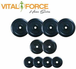 Vital Force Gumis súlytárcsa 1, 25kg/30mm Súlytárcsa