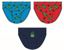 Fashion UK Minecraft gyerek fehérnemű, alsó 3 darab/csomag 10 év/140 cm NET10FKC49048 (NET10FKC49048)