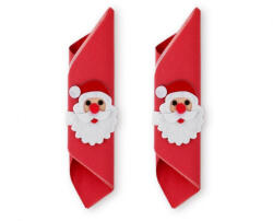 GoDan Télapó Santa Claus szalvétagyűrű szett MLG162288 (MLG162288)