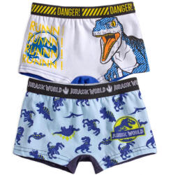 Sun City Jurassic World gyerek boxeralsó 2 darab/csomag 2/3 év 85SHU3021B2 (85SHU3021B2)