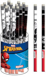 GIM Pókember World of Webs HB grafit ceruza radír véggel NETGIM33708600 (NETGIM33708600)