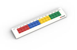Epitőjáték WANGE® 6901 - LEGO kompatibilis építőjáték kiegészítő - 14 cm-es vonalzó NETXWH6901 (WH6901)