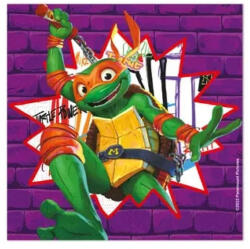 Procos Tini Nindzsa Teknőcök Purple szalvéta 20 db-os 33x33 cm FSC PNN96459 (PNN96459)