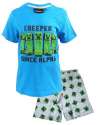 Fashion UK Minecraft Alpha gyerek rövid pizsama 9 év / 134 cm 85FKC48700B9 (85FKC48700B9)