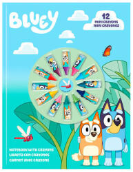 Kids Licensing Bluey Life füzet + mini zsírkréta szett EWA00006BY (EWA00006BY)