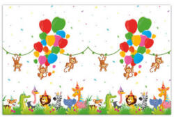 Procos Dzsungel Balloons műanyag asztalterítő 120x180 cm PNN93783 (PNN93783)