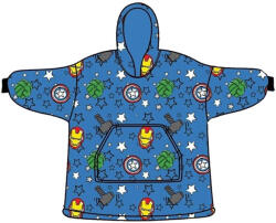 Aymax Bosszúállók belebújós plüss polár takaró, poncsó AYM072952 (AYM072952)