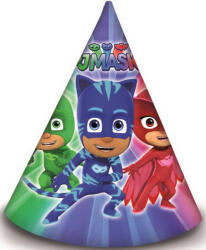 Procos PJ Masks, Pizsihősök Parti kalap, csákó 6 db-os PNN88640 (PNN88640)