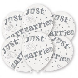 Amscan Wedding, Esküvő léggömb, lufi 6 db-os DPA9901027 (DPA9901027)