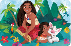 W&O Disney Vaiana Lagoon tányéralátét 43x28 cm ARJ097035 (ARJ097035)