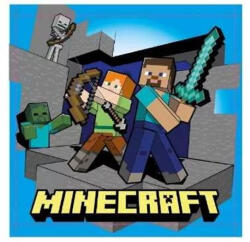 Jerry Fabrics Minecraft Hero kéztörlő, arctörlő, törölköző 30x30cm NETSTN4056 (NETSTN4056)
