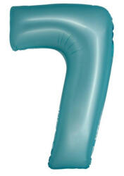 Godan Kék 7-es Light Blue Mat szám fólia lufi 76 cm MLG158977 (MLG158977)