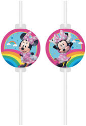 Procos Disney Minnie Makes Me Smile papír szívószál, 4 db-os szett FSC PNN97248 (PNN97248)