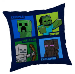 Jerry Fabrics Minecraft Mob Callout párna, díszpárna 40*40 cm JFK032084 (JFK032084)