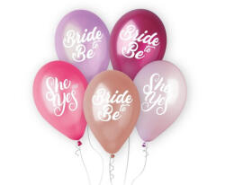 Godan Ladies Night, Lánybúcsú léggömb, lufi 5 db-os 13 inch (33 cm) MLG341621 (MLG341621)