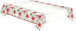 Pol-Mak Karácsony Poinsettia papír asztalterítő 120x180 cm PKK758361 (PKK758361)