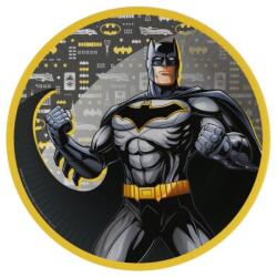 Amscan Batman papírtányér 8 db-os 23 cm DPA9915090 (DPA9915090)