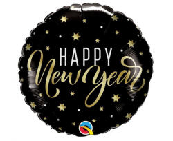 Godan Happy New Year Stars fólia lufi 46 cm MLG279451 (MLG279451)