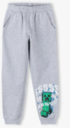 Fashion UK Minecraft Grey gyerek hosszú nadrág, jogging alsó 6 év / 116 cm 85FKC480776 (85FKC480776)