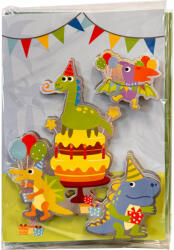 CCG Dinoszaurusz Party 3D üdvözlőkártya CCG097714F (CCG097714F)