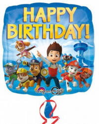 Amscan Mancs Őrjárat Fólia lufi 43 cm DPA3018001 (DPA3018001)