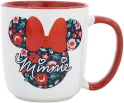 Stor Disney Minnie Flowers porcelán bögre 415 ml (14 oz) Díszdobozban NETE75718 (NETE75718)