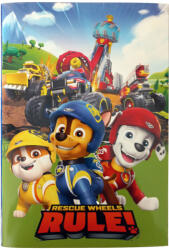 GIM Mancs Őrjárat Rescue Wheels B/5 vonalas füzet 40 lapos GIM33400400 (GIM33400400)