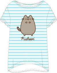 E plus M Pusheen Striped női rövid hálópóló M EMM5304005AM (EMM5304005AM)