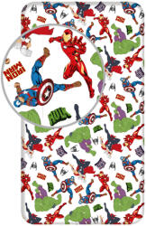 Jerry Fabric Bosszúállók White gumis lepedő 90x200 cm JFK034934 (JFK034934)