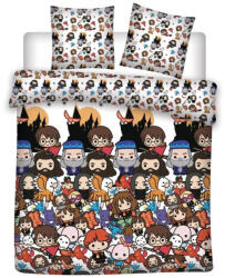 Aymax Harry Potter dupla, kétszemélyes ágyneműhuzat 200×200cm, 63x63 cm Microfibre AYM984817 (AYM984817)