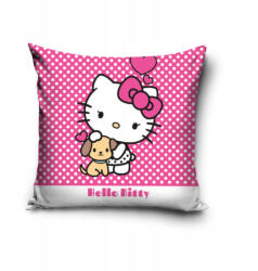 Carbotex Hello Kitty Puppy párnahuzat 40x40 cm CBX223005HKA (CBX223005HKA)
