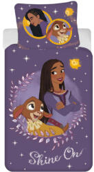 Jerry Fabrics Disney Wish, Kívánság ágyneműhuzat 140×200cm, 70×90 cm JFK035825 (JFK035825)